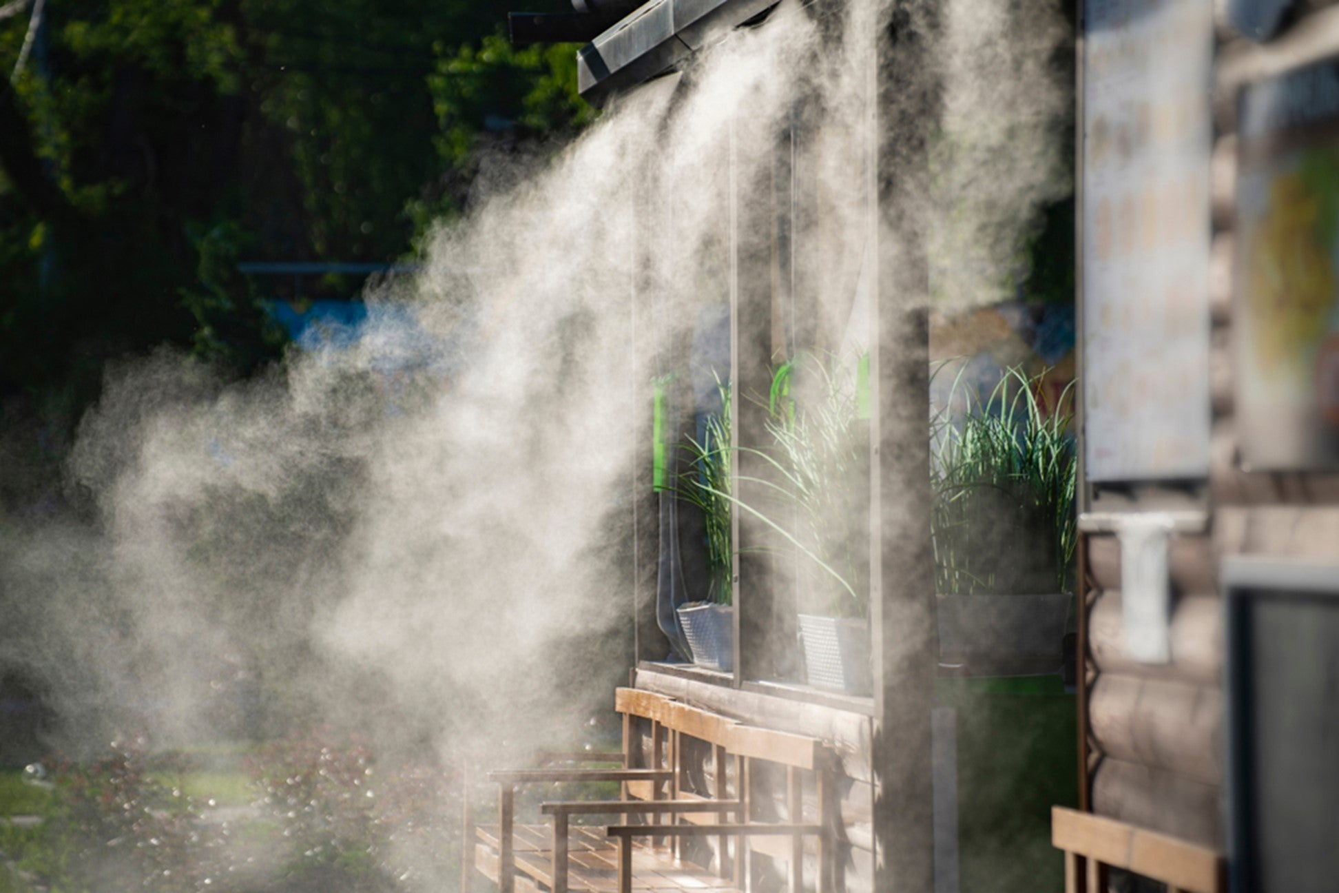 Outdoor misting system